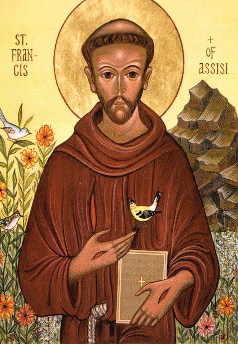 painting of St. Francis of Assisi