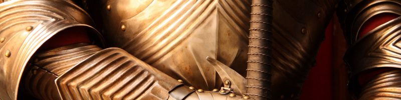 Close-up of a Knight's armor